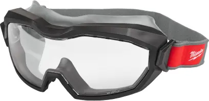 Neodvětrávané uzavřené ochranné brýle Milwaukee široké, čiré 4932493437 (MI4932493437)